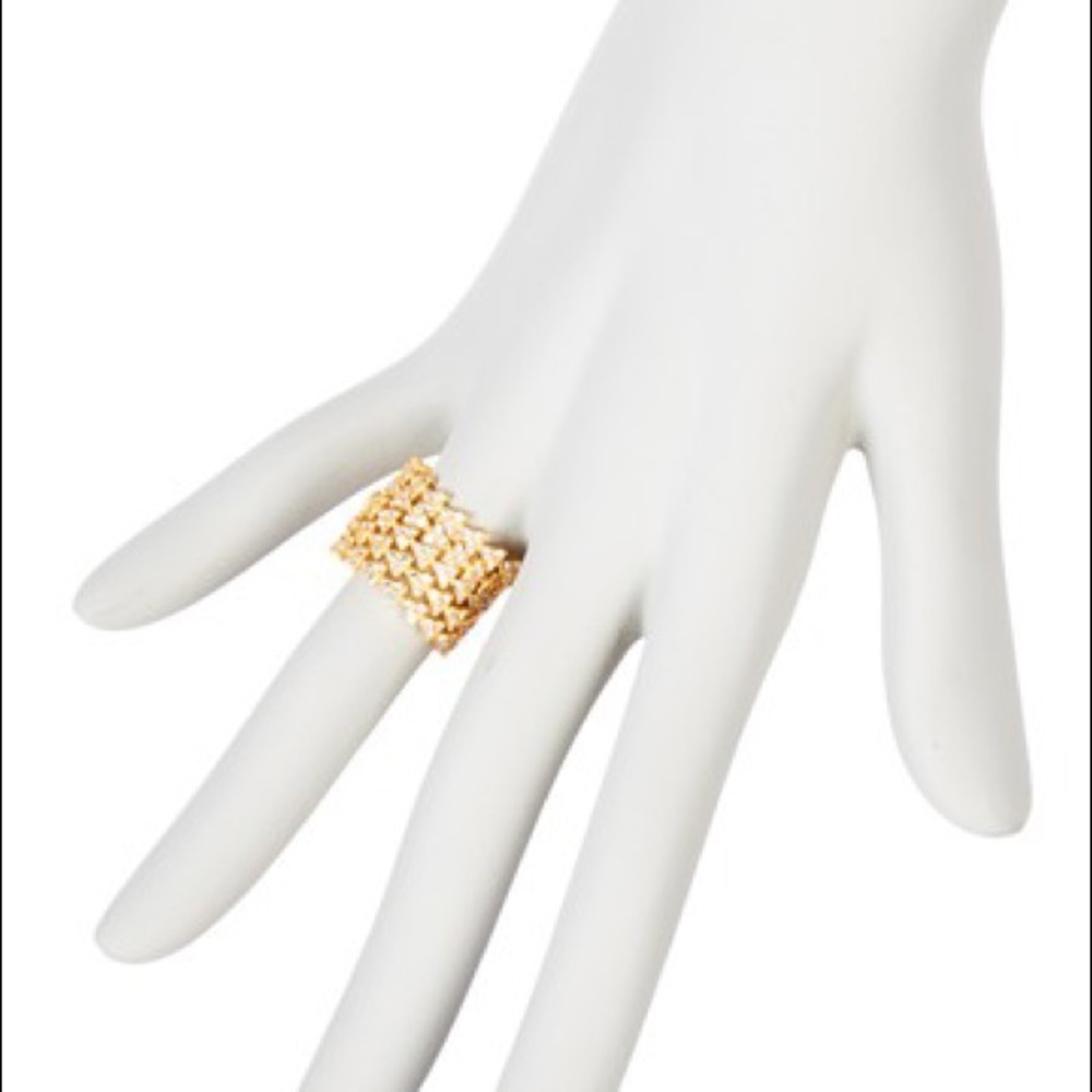 Edgy Pavé Arrow Eternity Rings